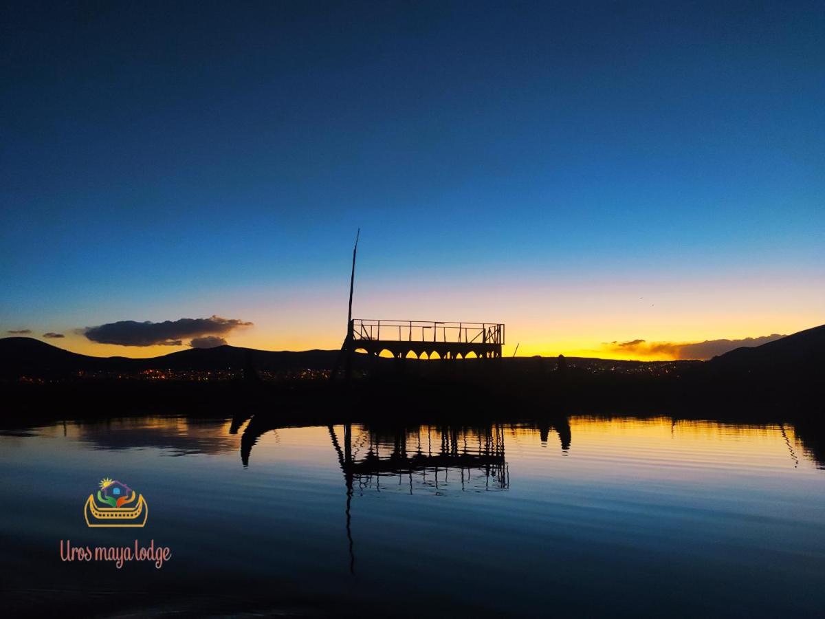 Uros Maya Lodge Puno Bagian luar foto